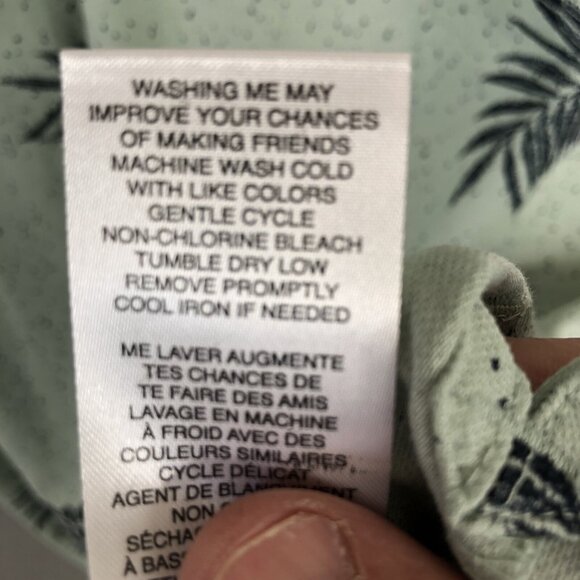 Travis Matthew Polo Shirt Mens XL Green Black Fern Performance Golf Fair Oak NEW - Picture 7 of 16